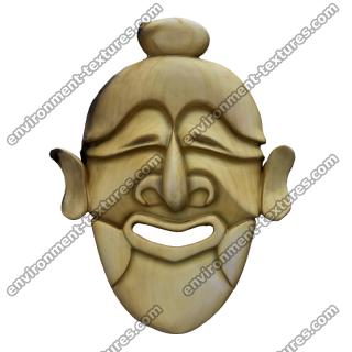 Mask Wooden Base 3D Scan